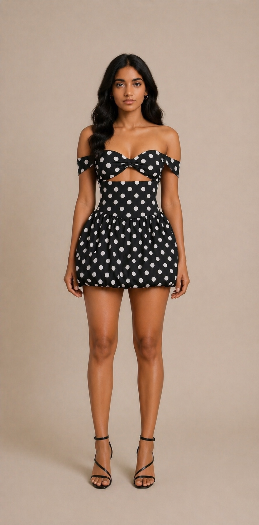 Short Polka dot dress