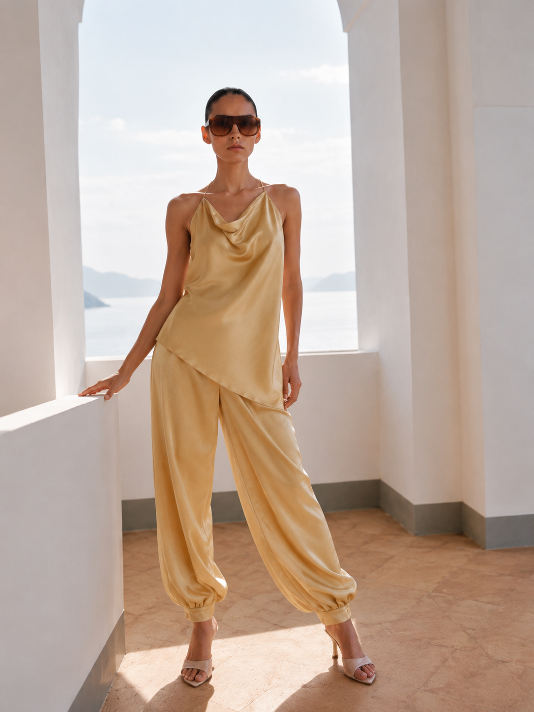 SATIN CO-ORD SET
