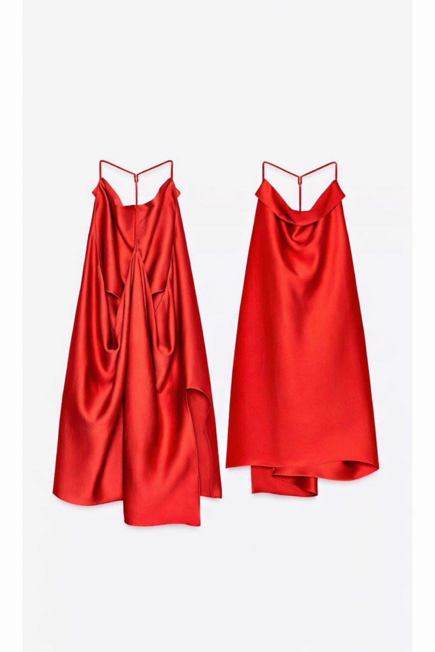 RED SILK TOP