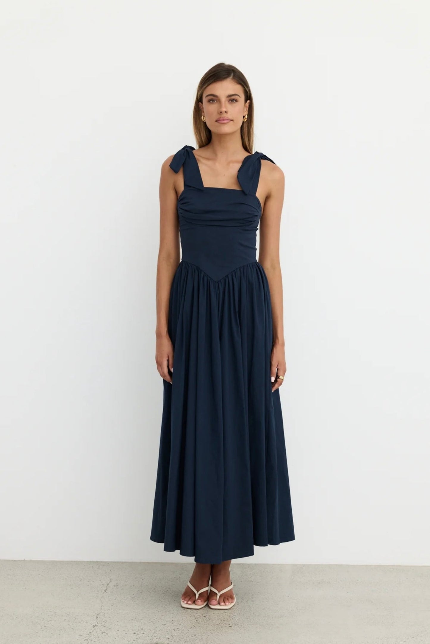 NAVY MAXI DRESS