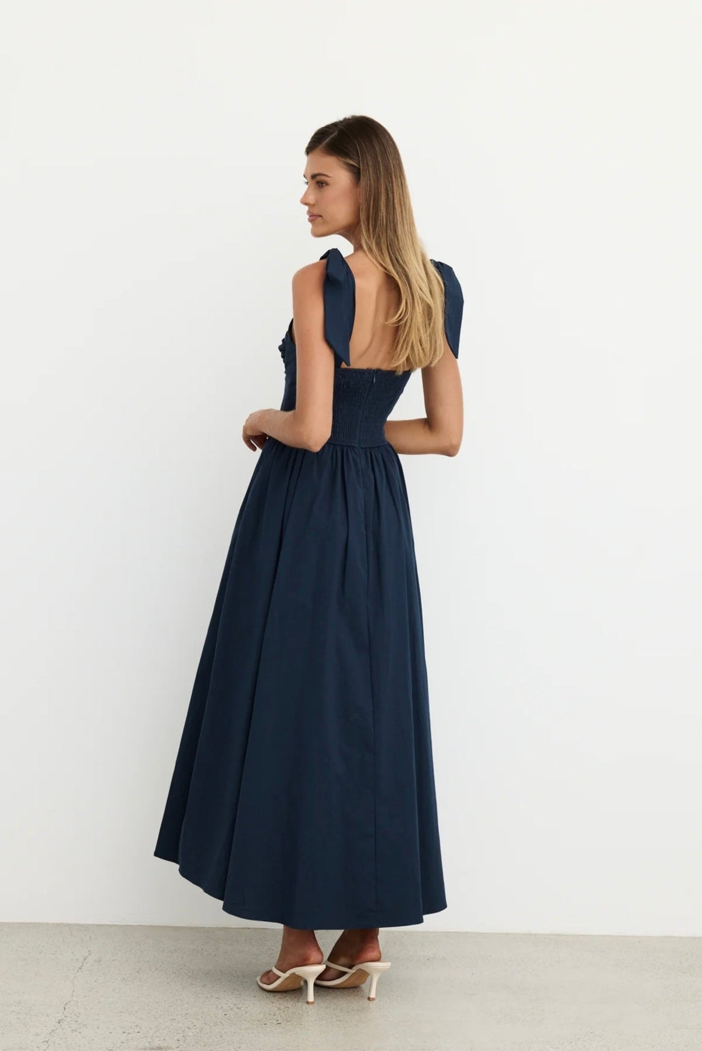 NAVY MAXI DRESS