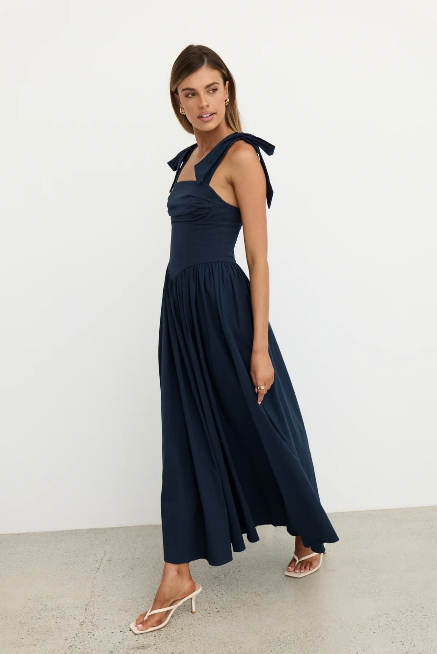 NAVY MAXI DRESS