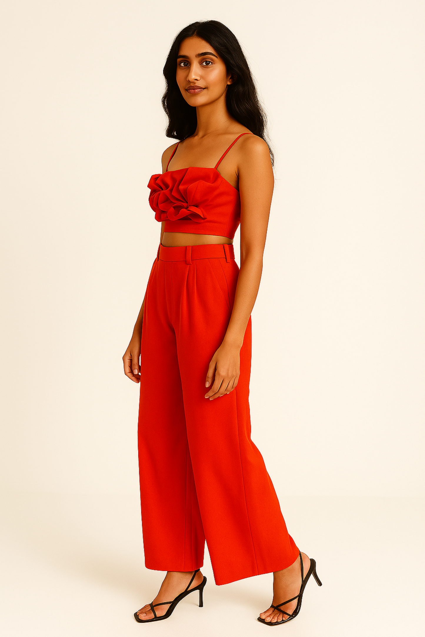 RED COORD SET